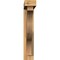 Ekena Millwork Funston Block Rough Sawn Bracket w/ Offset Brace, Western Red Cedar, 4"W x 22"D x 22"H BKT0402X22X22FST05RWR - alternate 4